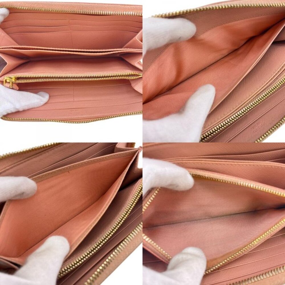 Prada 1 Ml506 Long Wallet Pink - Picture 7 of 8